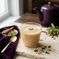An elegant cup of Royal Chai Cardamom Chai