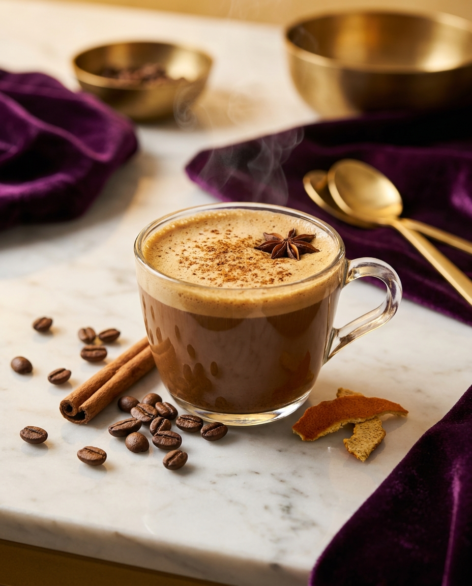 A cup of Royal Chai Masala Coffee