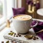 A cup of Royal Chai Cardamom Coffee